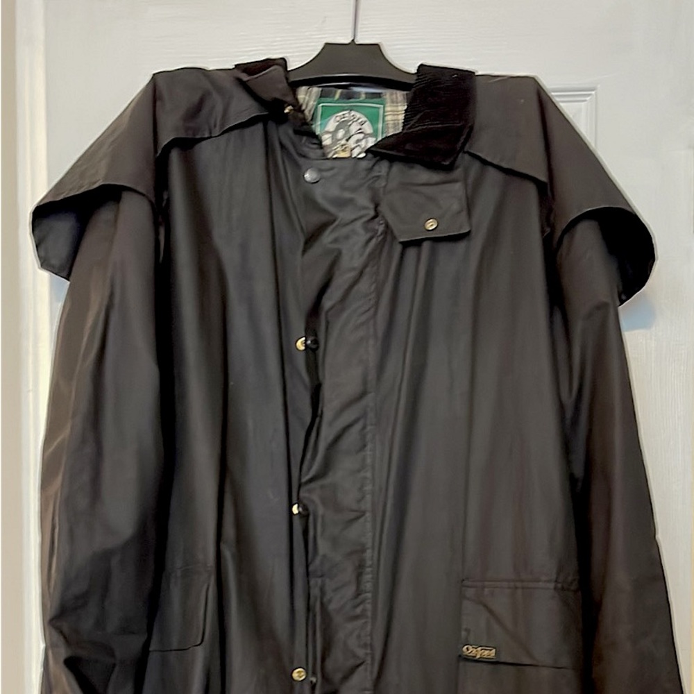 Oxford Wax Cotton XL Men’s Coat